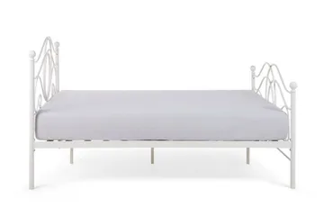 Lyra Dobbeltseng 160 | 200 cm - Hvit - Møbler - Senger - Sengeramme & sengestamme