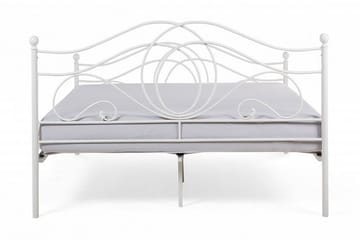 Lyra Dobbeltseng 160 | 200 cm - Hvit - Møbler - Senger - Rammeseng