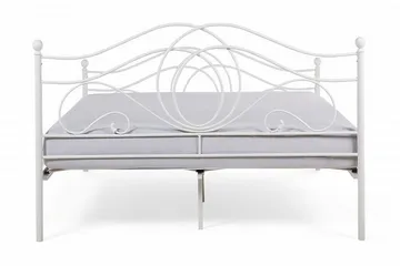 Lyra Dobbeltseng 160 | 200 cm - Hvit - Møbler - Senger - Sengeramme & sengestamme