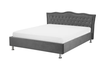 Metz Dobbeltseng 140 | 200 cm - Grå - Møbler - Senger - Sengeramme & sengestamme