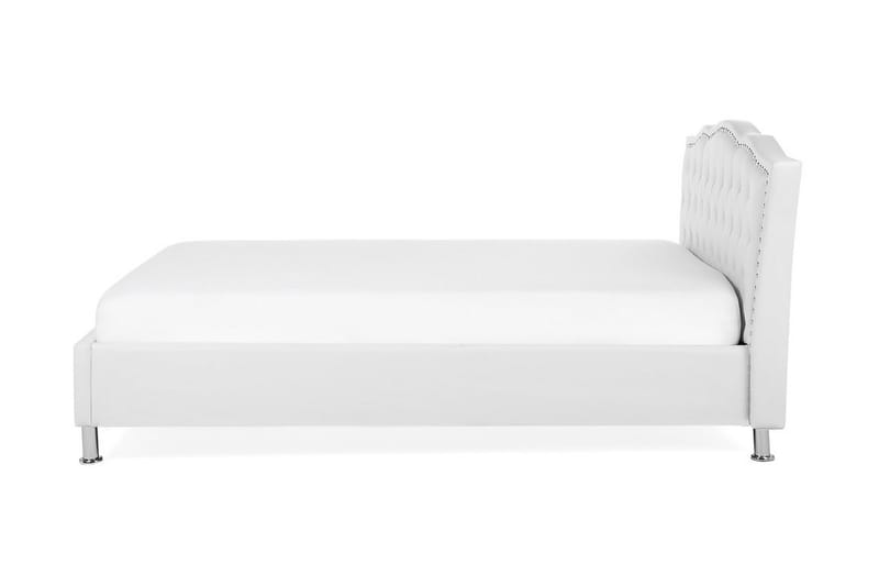 Metz Dobbeltseng 140 | 200 cm - Hvit - Møbler - Senger - Rammeseng