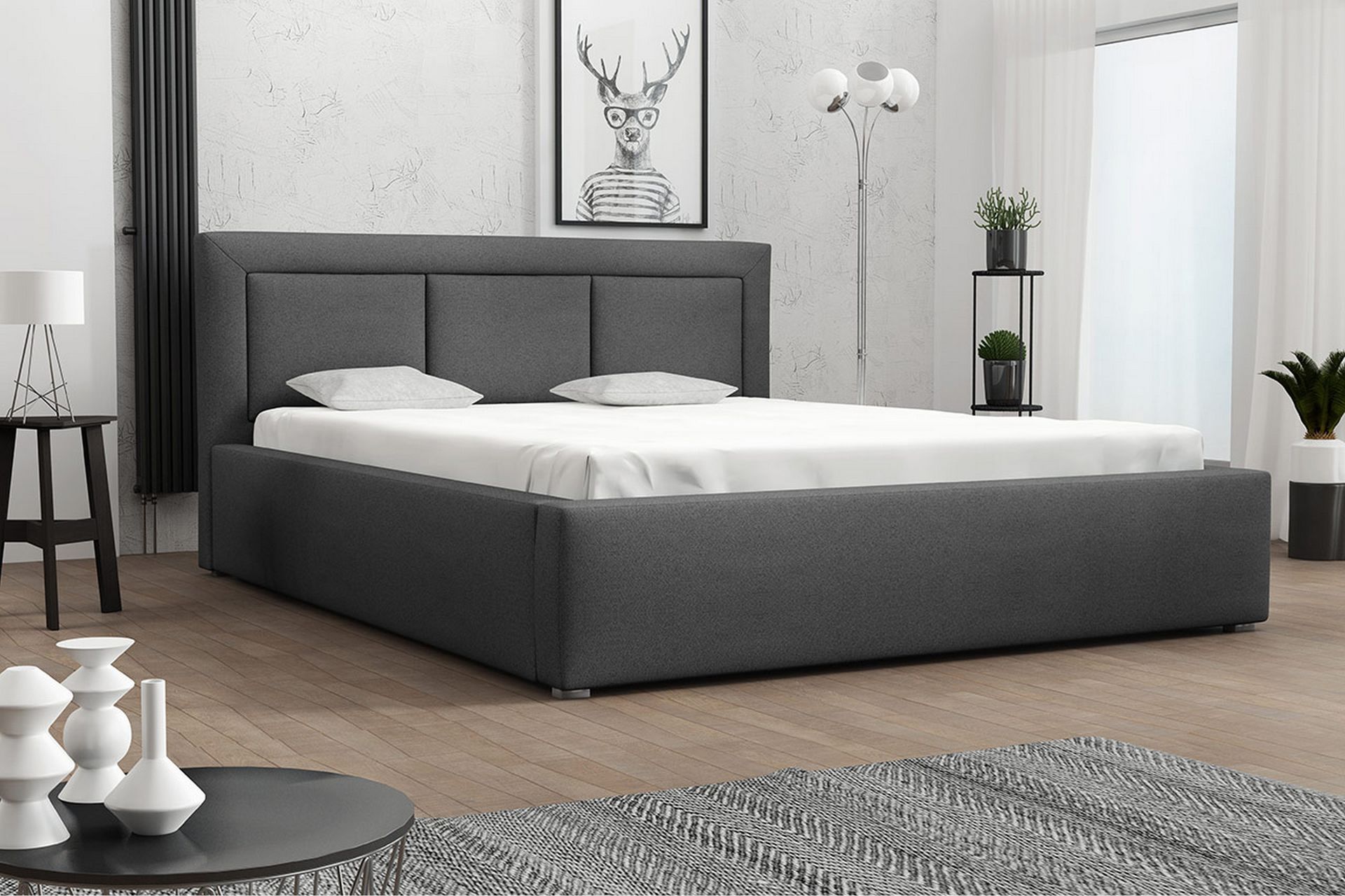 Modena Rammeseng 223x200x93 cm - Møbler - Senger - Rammeseng