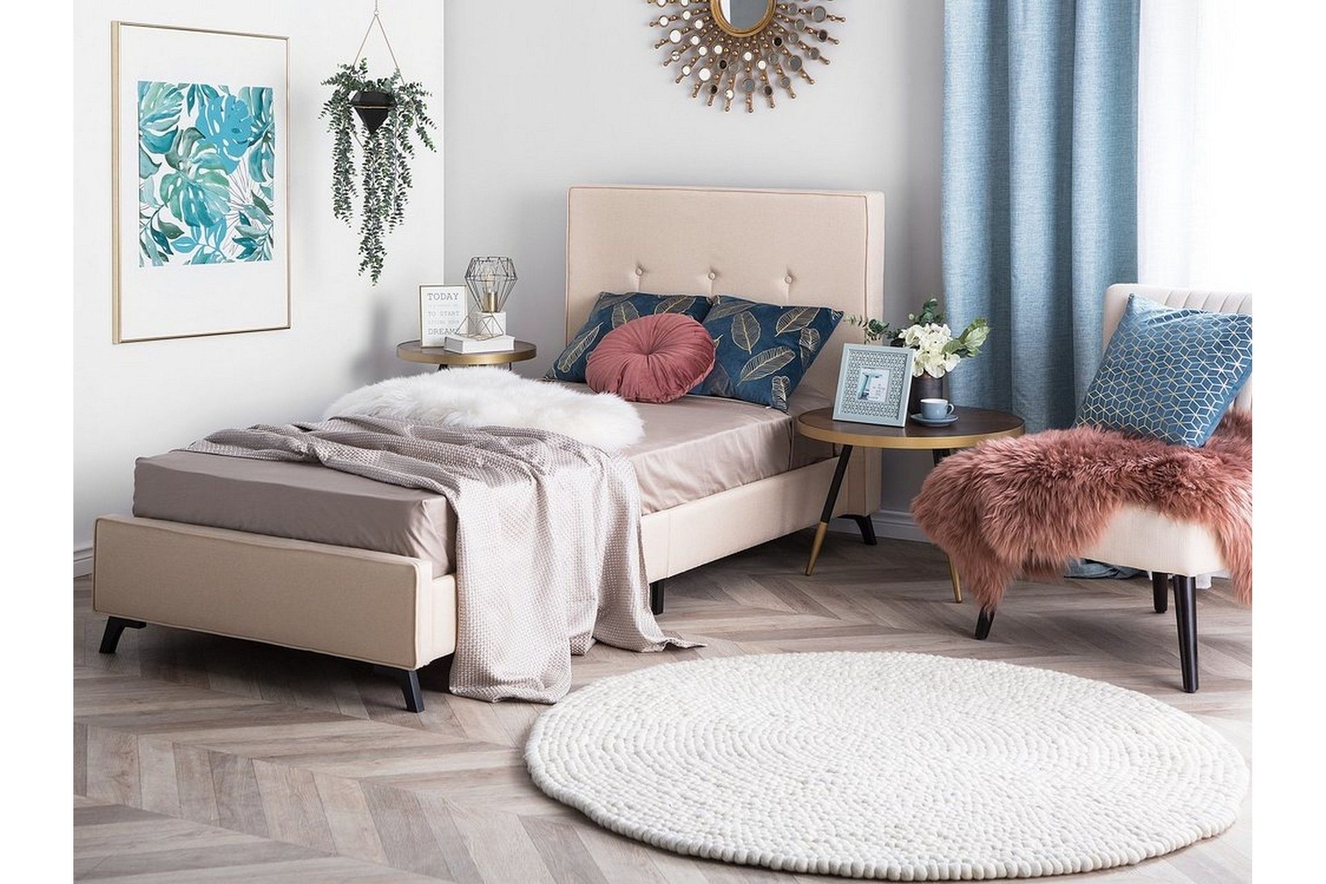 Nattaro Dobbeltseng 90x200 cm - Beige