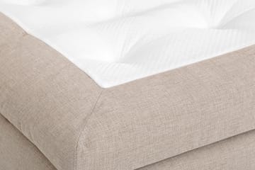 Night Komplett Rammeseng 160x200 Beige - Lateks - Møbler - Senger - Komplett sengepakke
