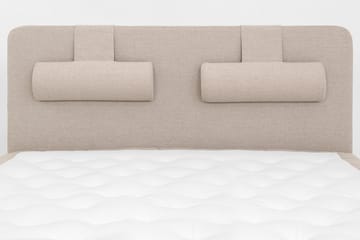 Night Komplett Rammeseng 160x200 Beige - Lateks - Møbler - Senger - Komplett sengepakke