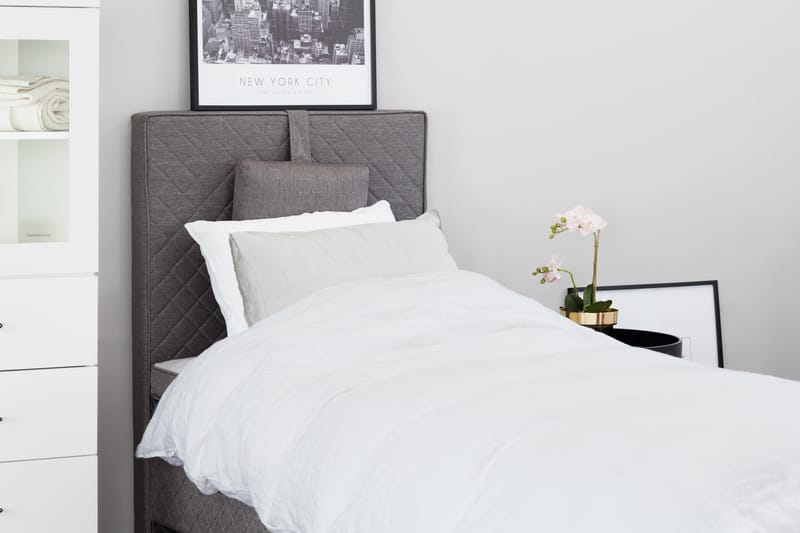 NOTTE 80 Rammeseng Grå - Møbler - Senger - Rammeseng