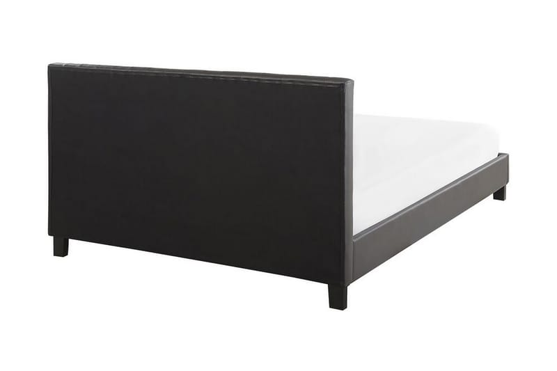 Poitiers Rammeseng 160x200 cm - Kunstlær/Grå - Møbler - Senger - Rammeseng