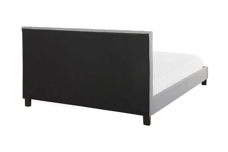 Poitiers Rammeseng 160x200 cm - Lysegrå - Møbler - Senger - Rammeseng