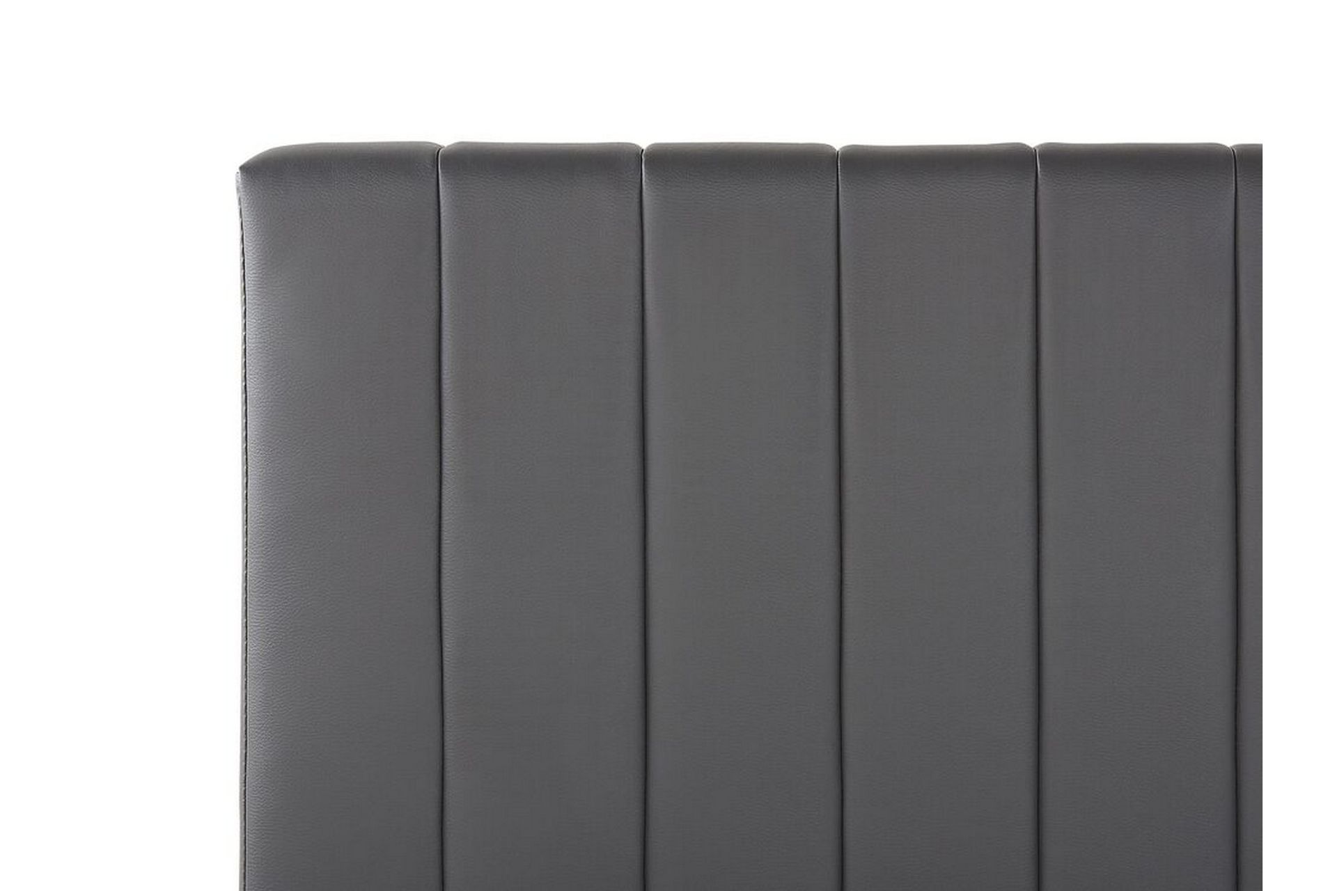 Poitiers Rammeseng 180x200cm - Kunstlær/Grå - Møbler - Senger - Rammeseng