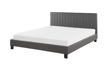 Poitiers Rammeseng 180x200cm - Kunstlær/Grå - Møbler - Senger - Rammeseng