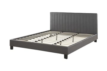 Poitiers Rammeseng 180x200cm - Kunstlær/Grå - Møbler - Senger - Rammeseng