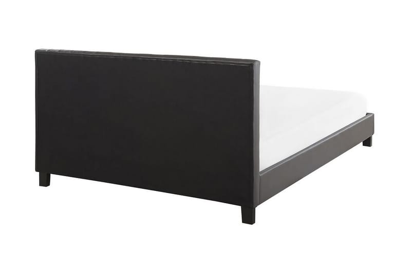 Poitiers Rammeseng 180x200cm - Kunstlær/Grå - Møbler - Senger - Rammeseng