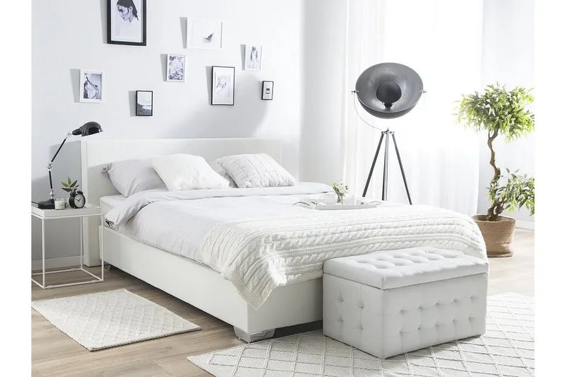 President Dobbeltseng 160 | 200 cm, Hvit