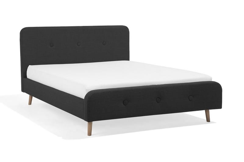 Rennes Dobbeltseng 140 | 200 cm - Grå - Møbler - Senger - Rammeseng