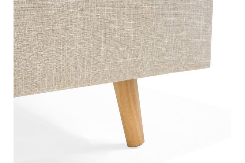 Rennes Dobbeltseng 180 | 200 cm - Beige - Møbler - Senger - Rammeseng