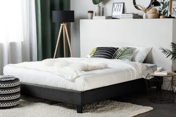 Roanne Dobbeltseng 160 | 200 cm - Grå - Møbler - Senger - Rammeseng