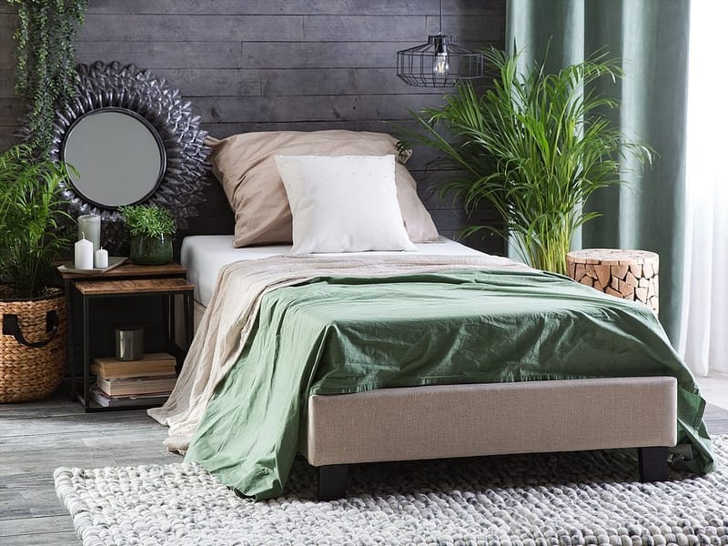 Roanne Dobbeltseng 90 | 200 cm - Beige - Møbler - Senger - Rammeseng