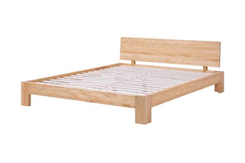 Royan Dobbeltseng 180 | 200 cm - Tre / Natur - Møbler - Senger - Rammeseng
