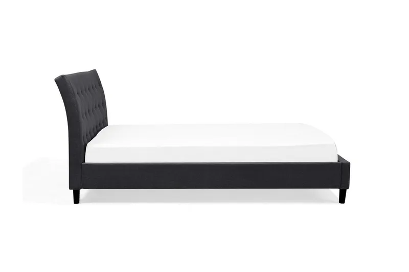 Saverne Dobbeltseng 180 | 200 cm - Grå - Møbler - Senger - Rammeseng