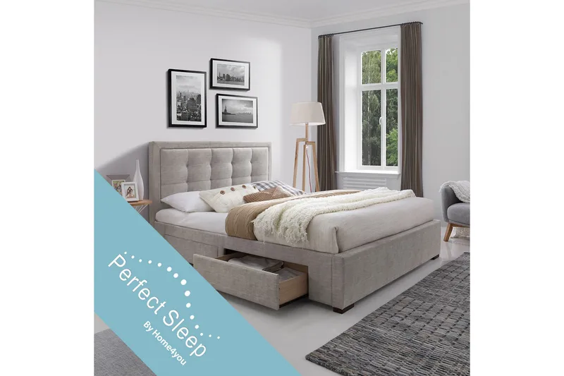 Seng DUKE med 4 skuffer/Madrass HARMONY DUO - Møbler - Senger - Rammeseng