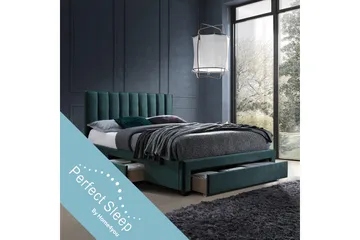Seng GRACE med Madrass HARMONY DUO 160x200cm - Møbler - Senger - Komplett sengepakke