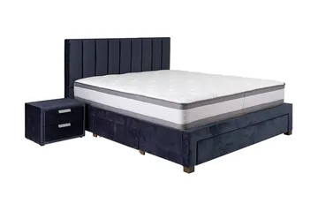 Seng GRACE med Madrass HARMONY DUO 160x200cm - Møbler - Senger - Komplett sengepakke