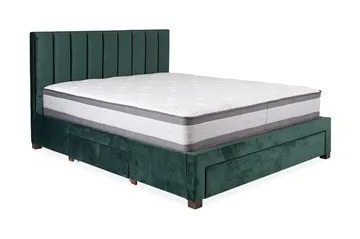 Seng GRACE med Madrass HARMONY DUO 160x200cm - Møbler - Senger - Komplett sengepakke