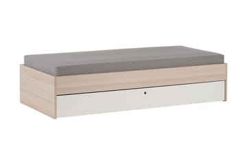 Spot Seng 90x200 cm Tre / Natur / Hvit - VOX - Møbler - Senger - Sengeramme & sengestamme