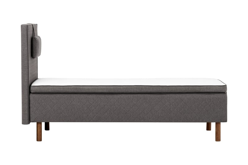 Sundborn Komplett Rammeseng 80x200 Grå - Lateks - Møbler - Senger - Rammeseng