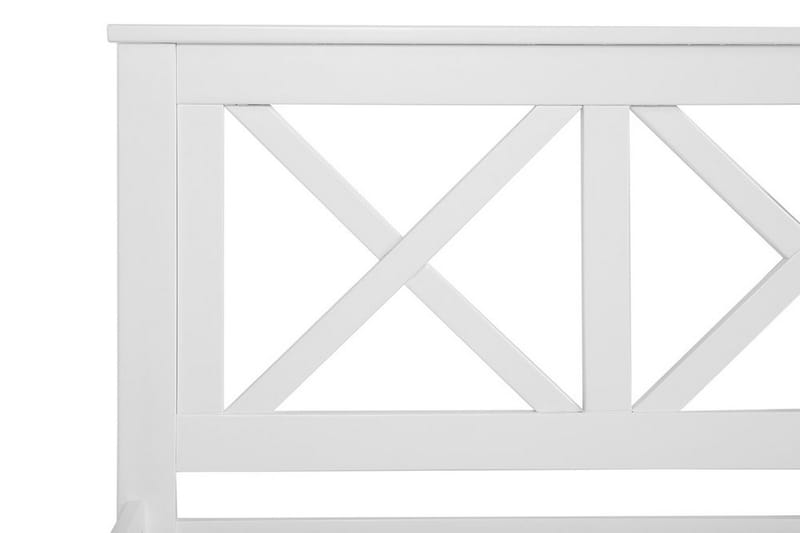 Tannay Dobbeltseng 140 | 200 cm - Hvit - Møbler - Senger - Rammeseng