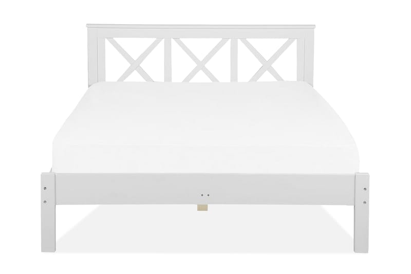Tannay Dobbeltseng 180 | 200 cm - Hvit - Møbler - Senger - Rammeseng