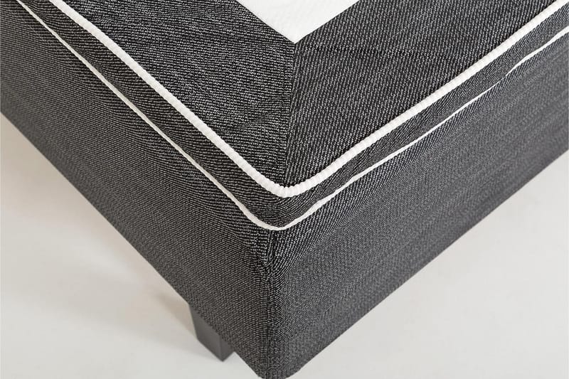 Viken Bas Rammeseng 120X200Cm - Grå, Konisk Eikeben - Møbler - Senger - Enkeltsenger