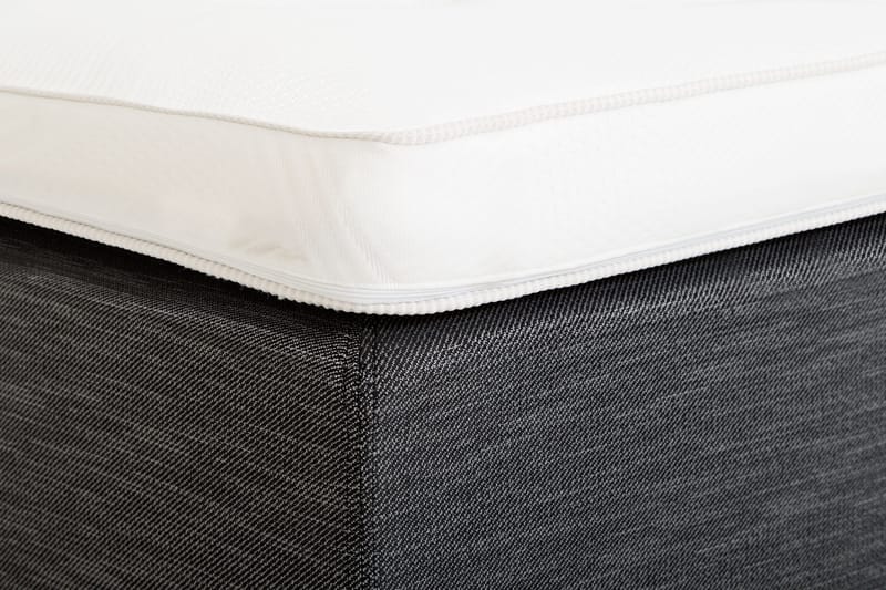 Viken Base Komplett Rammeseng 120x200 Grå - Lateks - Møbler - Senger - Enkeltsenger