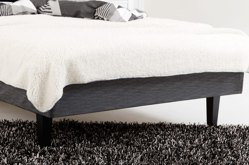 Viken Base Komplett Rammeseng 120x200 Grå - Polyeter - Møbler - Senger - Rammeseng