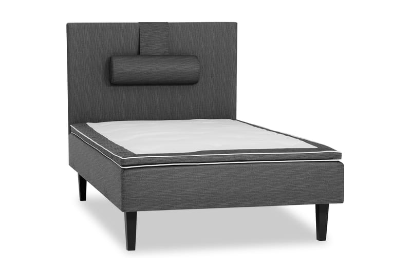 Viken Base Komplett Rammeseng 120x200 Grå, Polyeter