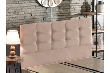 Reghum Sengeramme med Sengegavl 150x200 cm - Lysebrun - Møbler - Senger - Sengeramme & sengestamme