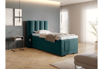 Banti Justerbar Kontinentalseng 90x200 cm - Turkis - Møbler - Senger - Regulerbar seng