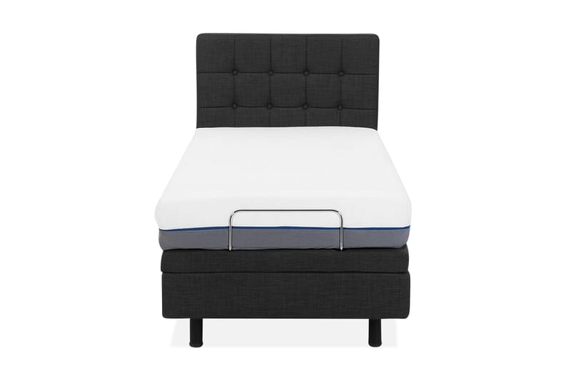 Kabbebo Seng Regulerbar 80x200 cm - Grå - Møbler - Senger - Regulerbar seng