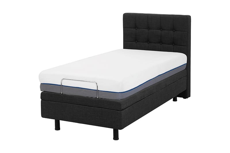 Kabbebo Seng Regulerbar 80x200 cm - Grå - Møbler - Senger - Regulerbar seng
