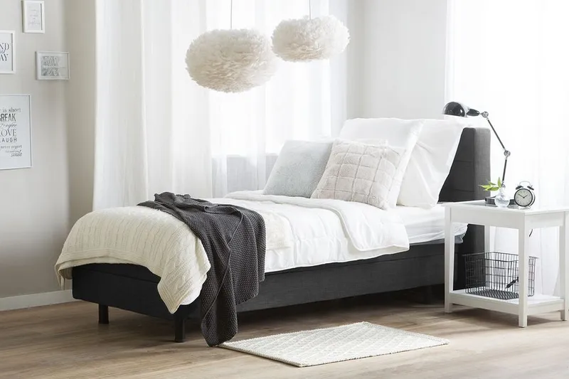 Kabbebo Seng Regulerbar 80x200 cm - Grå - Møbler - Senger - Regulerbar seng