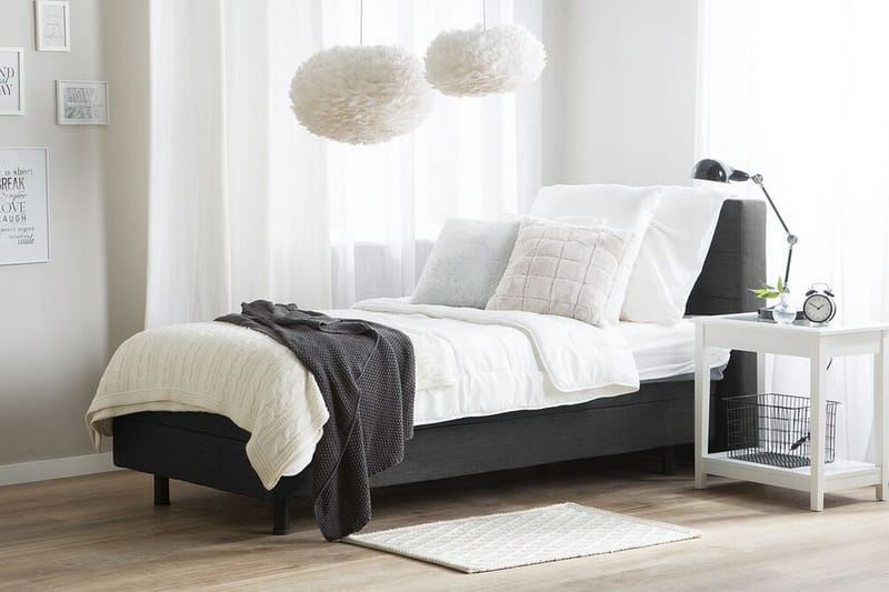 Kabbebo Seng Regulerbar 80x200 cm - Grå - Møbler - Senger - Regulerbar seng