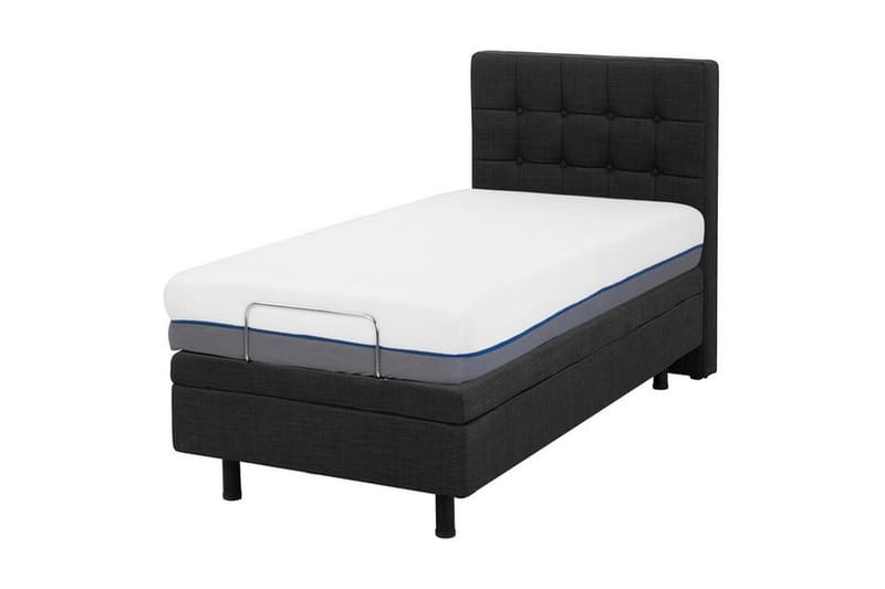 Kabbebo Seng Regulerbar 80x200 cm - Grå - Møbler - Senger - Regulerbar seng