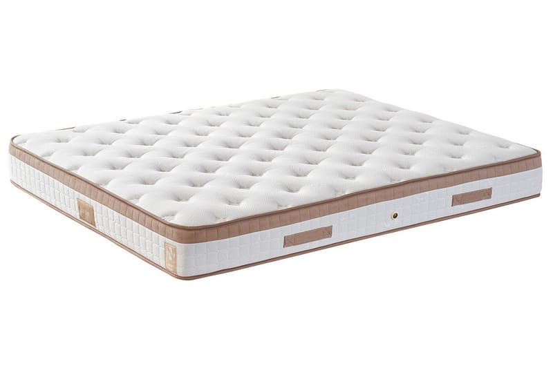 Latrona Kontinentalseng Dobbel 150x200 cm - Lysebrun - Møbler - Senger - Kontinentalsenger