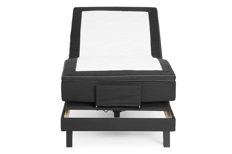 Royal Justerbar Seng 90x200 - Svart - Møbler - Senger - Regulerbar seng