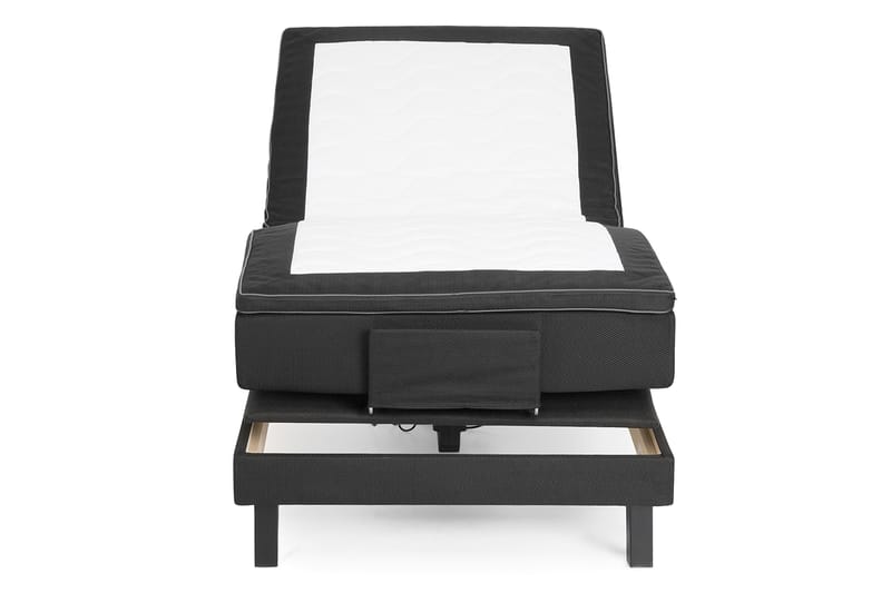 Royal Justerbar Seng 90x200 - Svart - Regulerbar seng
