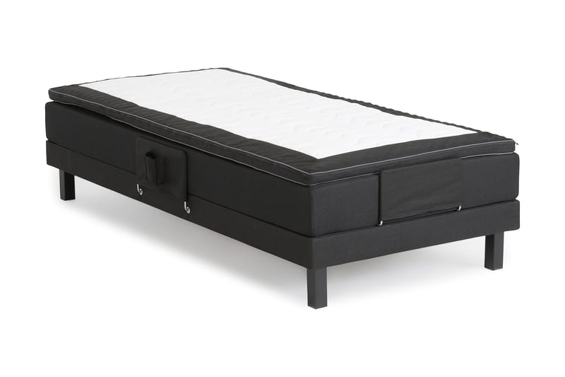 Royal Justerbar Seng 90x200 - Svart - Møbler - Senger - Regulerbar seng