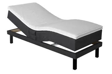 Select Justerbar Seng 80x200 cm - Mørkegrå - Møbler - Senger - Regulerbar seng