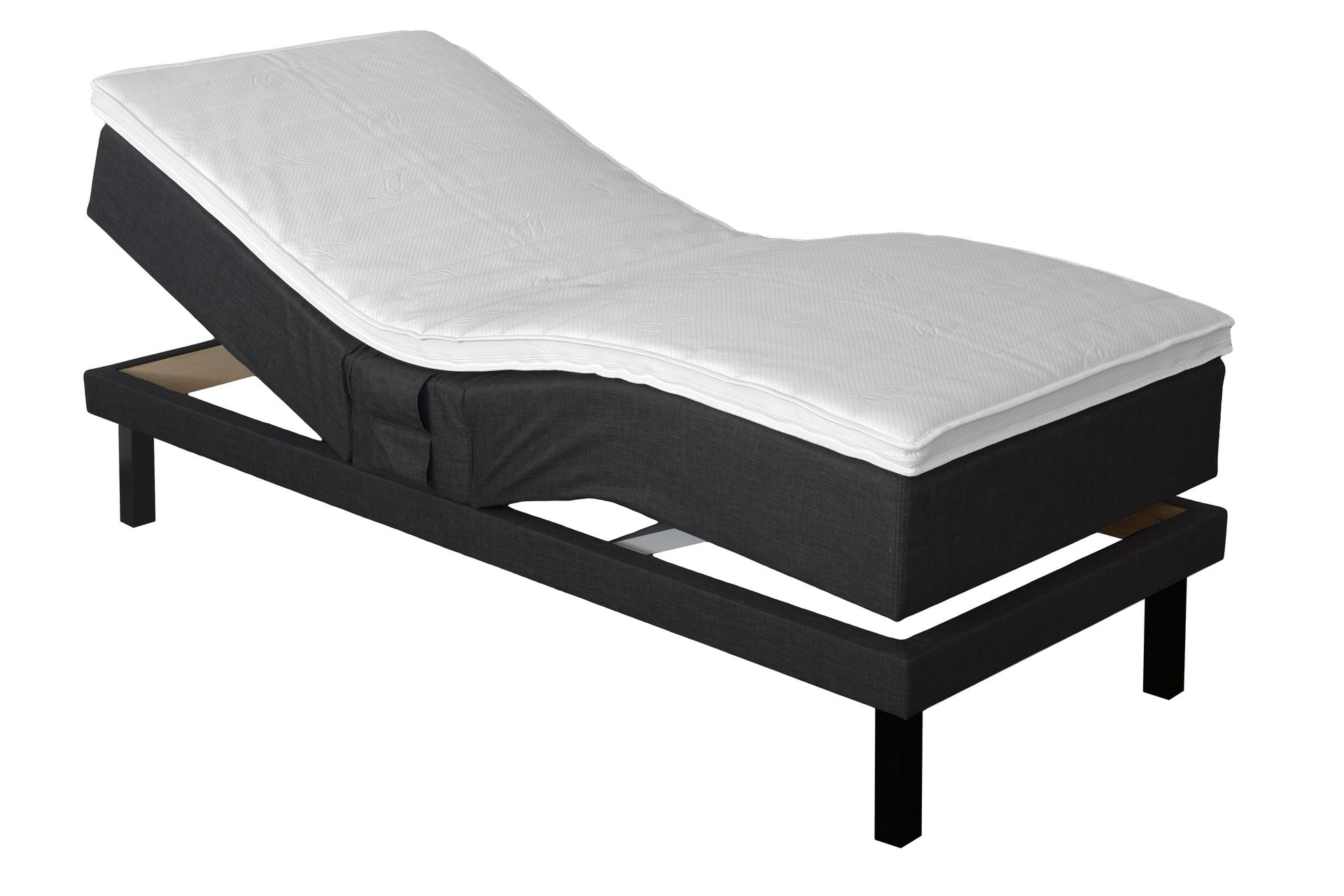 Select Justerbar Seng 90x200 cm - Svart - Møbler - Senger - Regulerbar seng