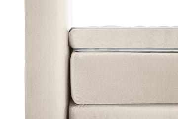 Royal Velvet komplett sengepakke 160x200 cm - Beige med høye gullfargede ben - Møbler - Senger - Komplett sengepakke