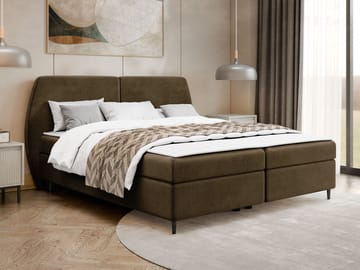 Rynricon Sengepakke Kontinentalseng 140x200 cm - Brun - Møbler - Senger - Komplett sengepakke
